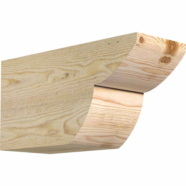 Ekena Millwork Crestline Rough Sawn Rafter Tail, Douglas Fir, 6"W x 8"H x 16"L RFT06X08X16CRE00RDF - main